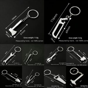 Stock Metal Keychain MOQ 20pcs