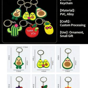 Fruit and Plant Series -PVC Keychain