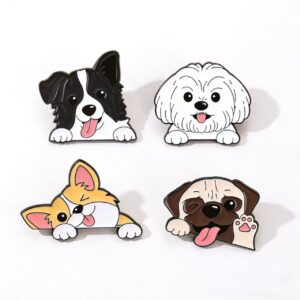Dog Enamel Pin