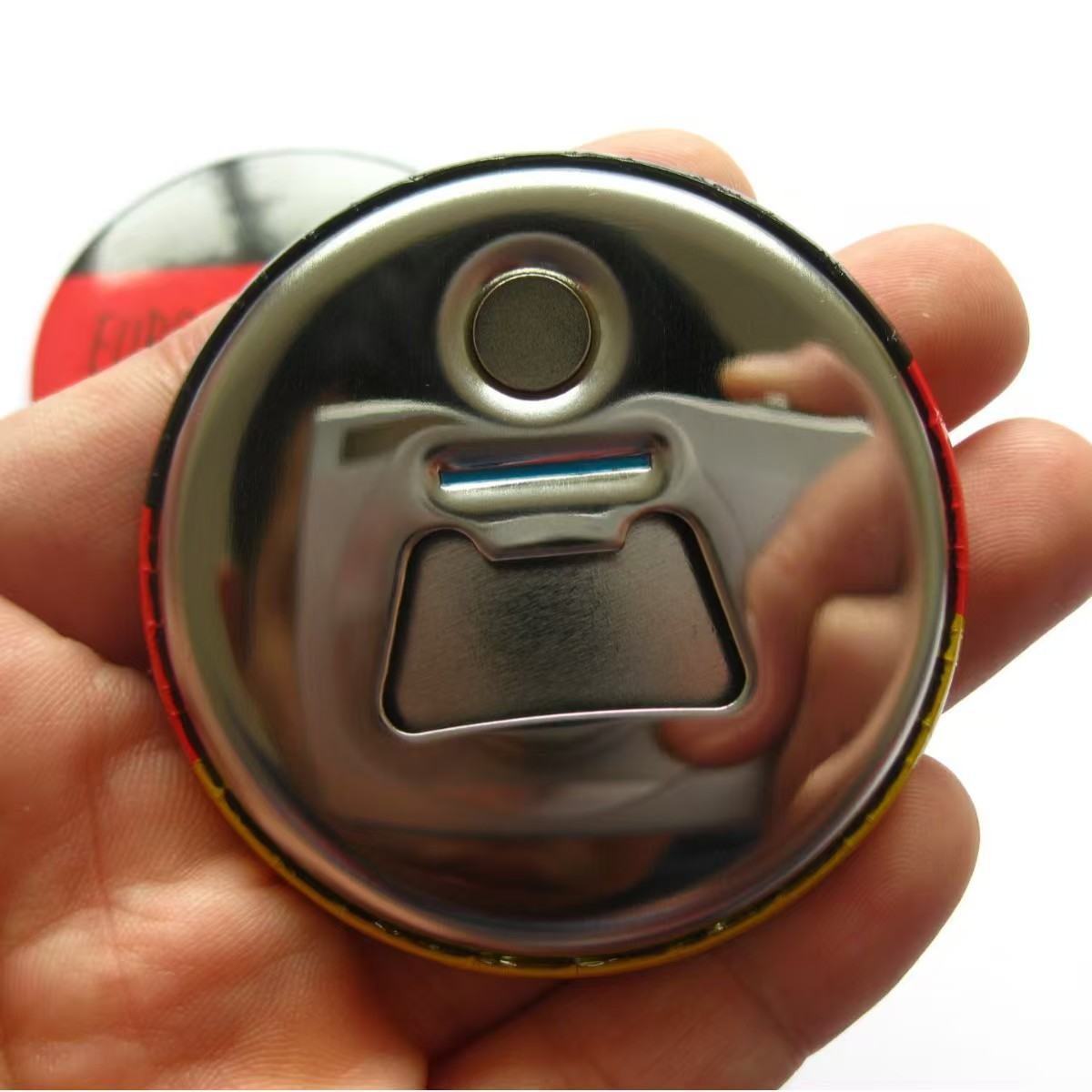 Bottle Opener Button Badge - Image 2