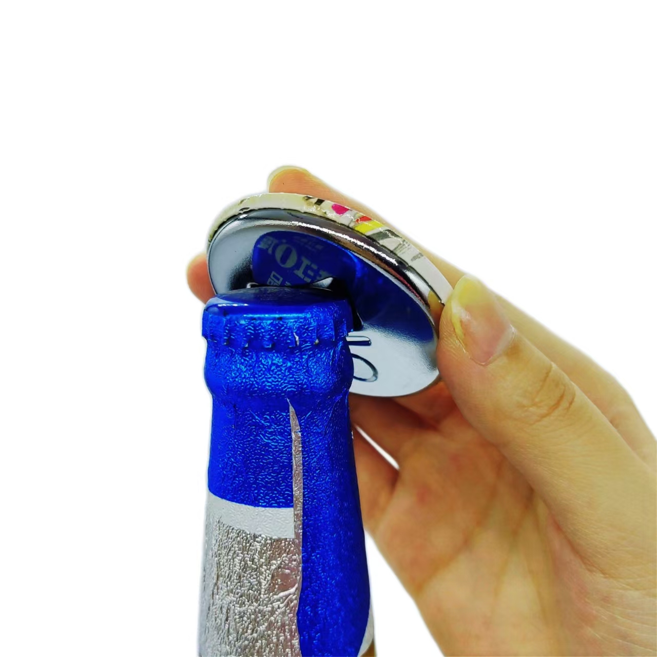 Bottle Opener Button Badge - Image 3