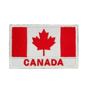 Custom Canada Flag Embroidery Patches