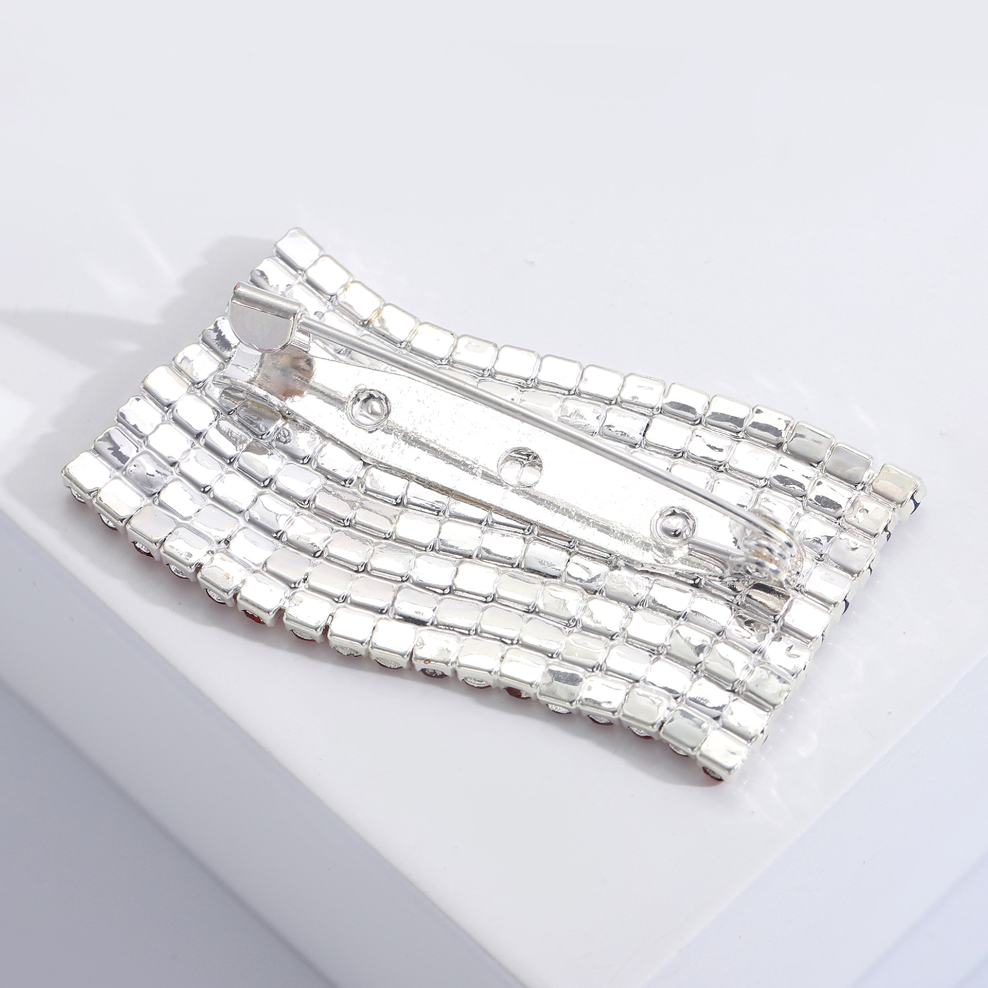 Custom Flag Rhinestone Pin - Image 4