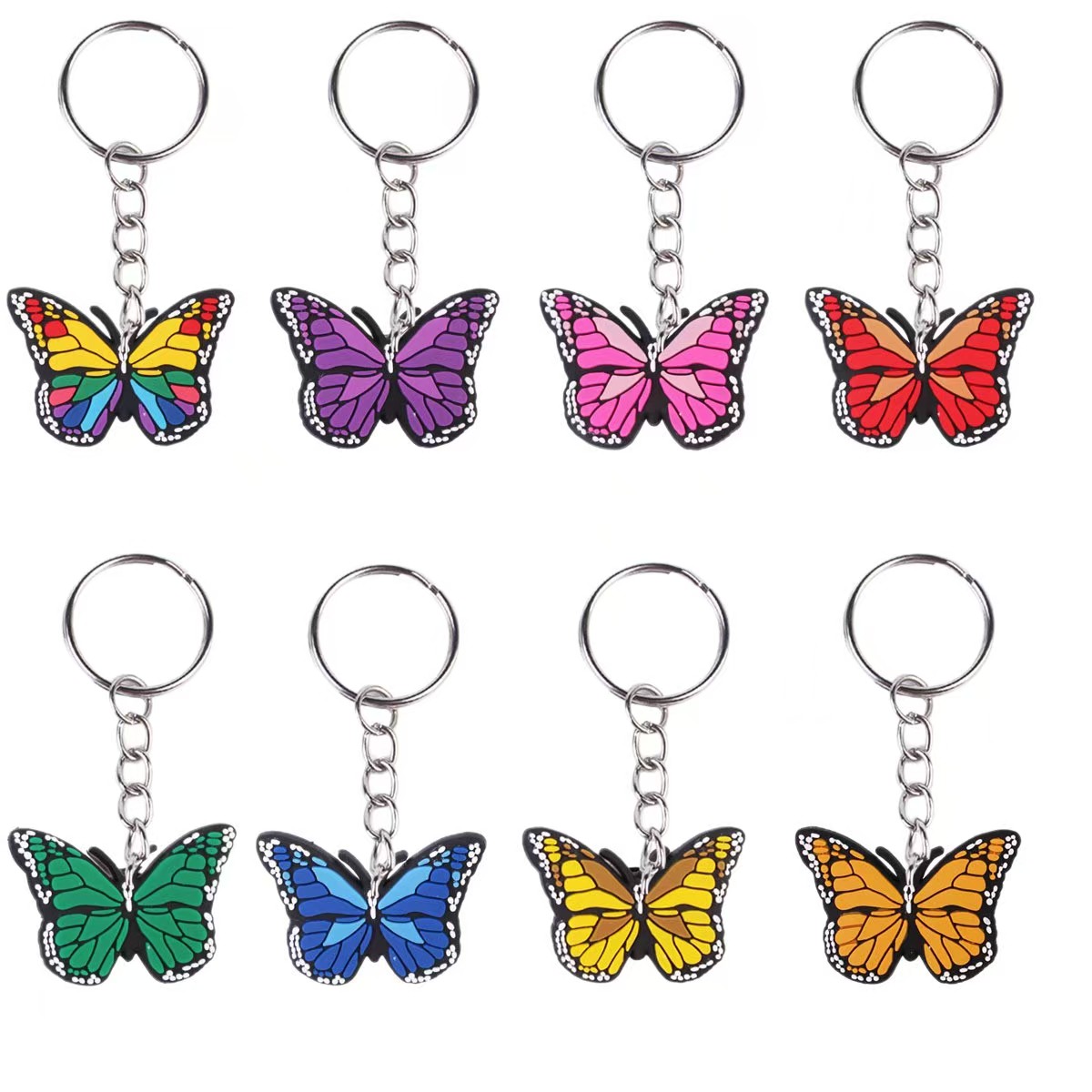 PVC Keychain - Butterfly Series