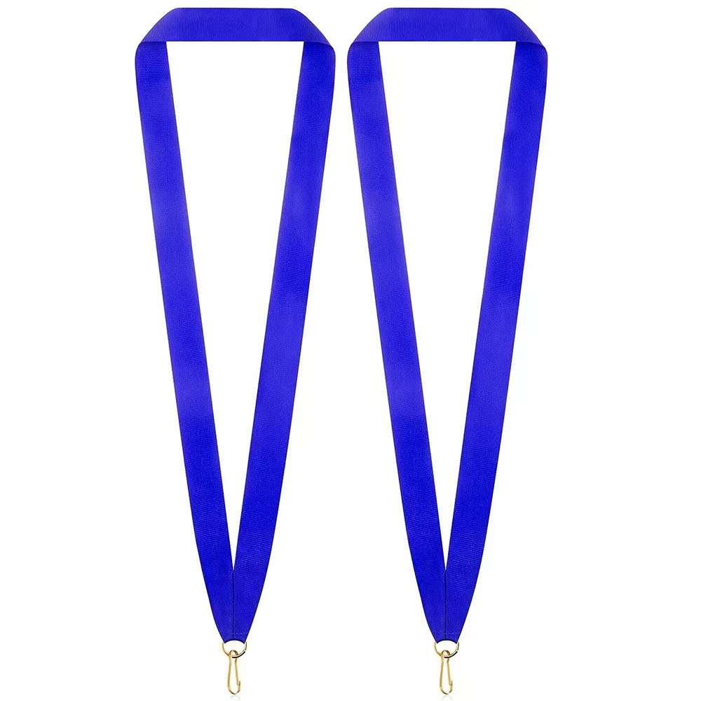 Medal Ribbon Polyester Flat Lanyard - Image 13