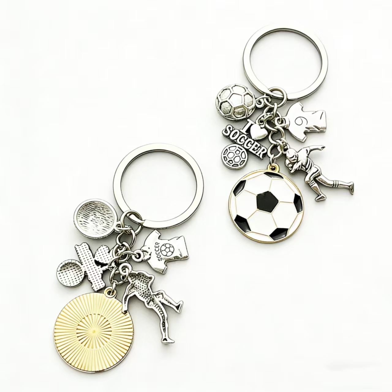 Custom Football Keychain