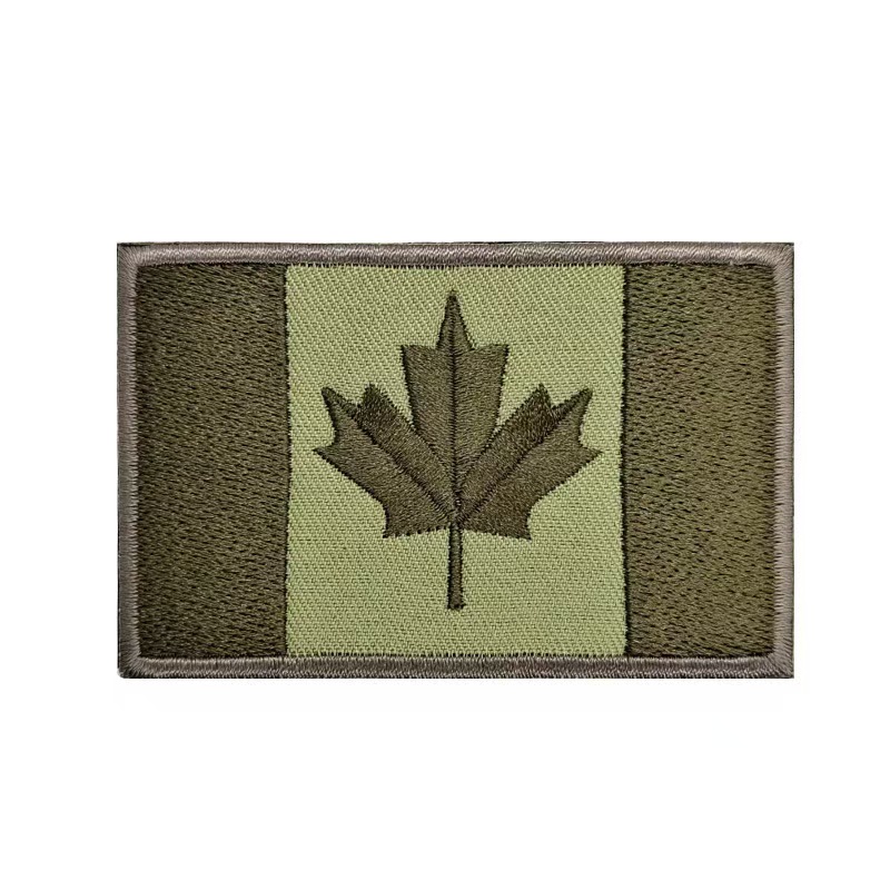 Custom Canada Flag Embroidery Patches - Image 7
