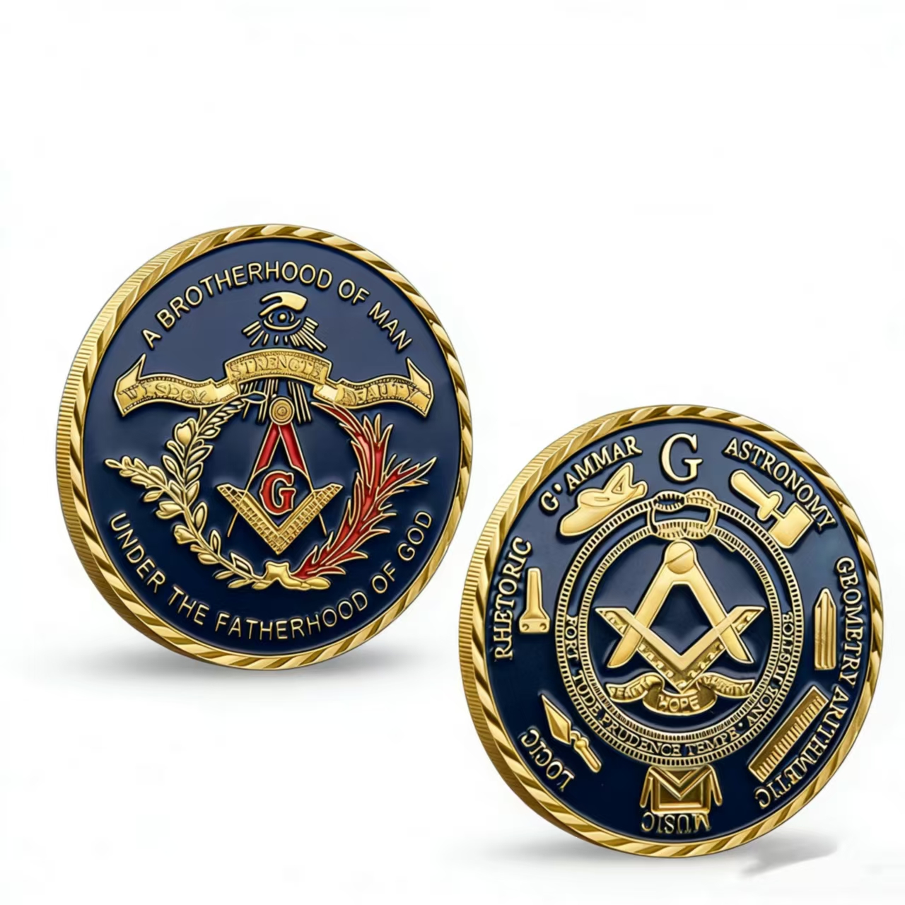 Custom 2D Challenge Coins - Image 2