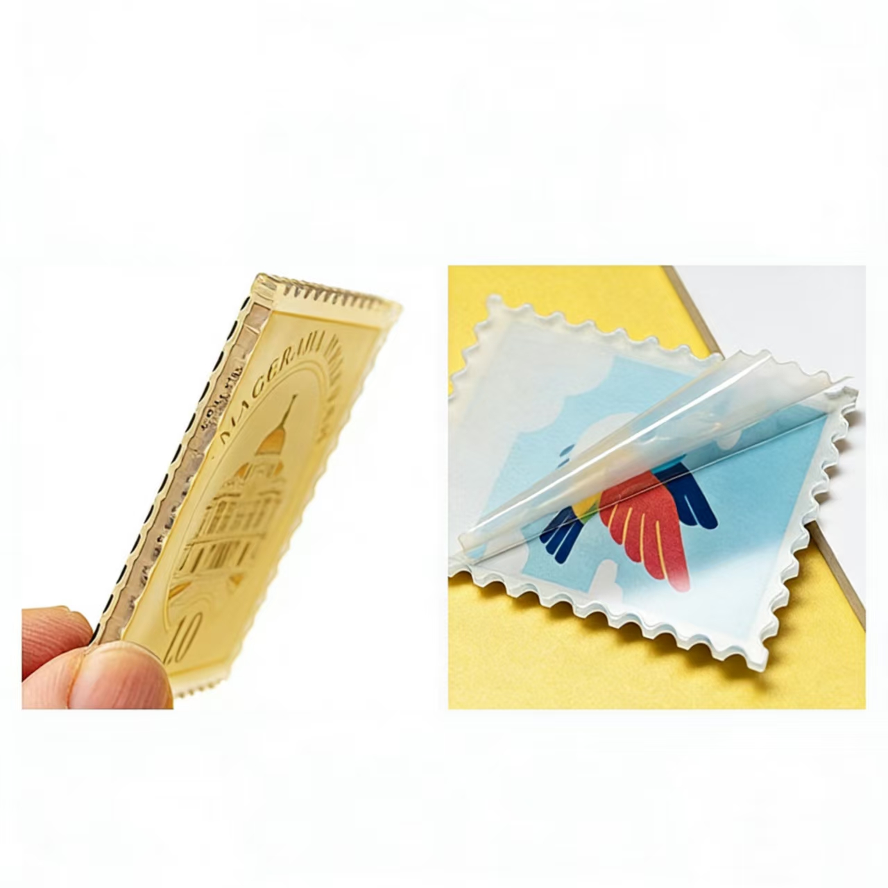 Acrylic Fridge Magnet - Stamp Series - Image 3