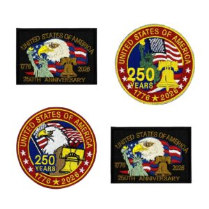 America Embroidery Patches