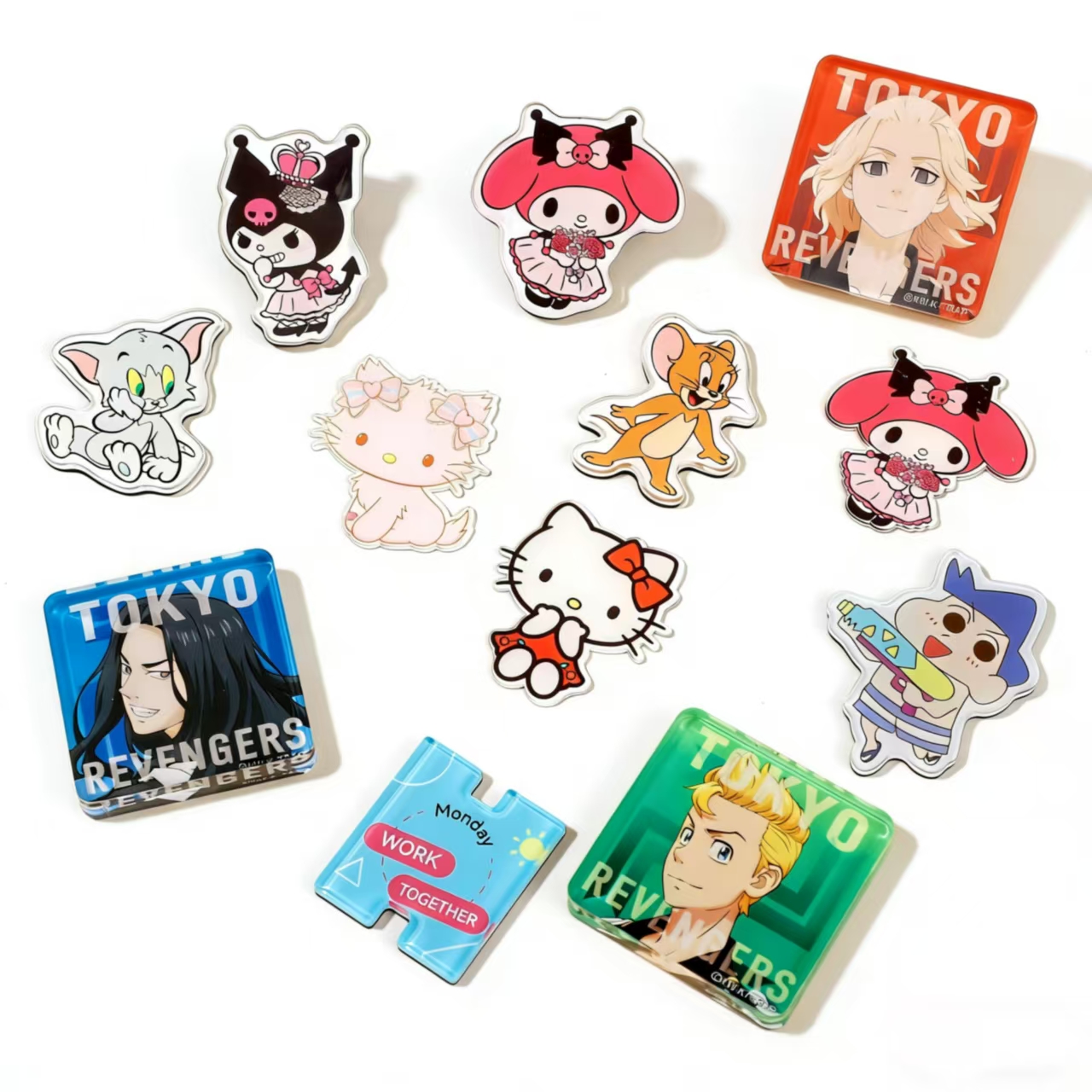 Acrylic Refrigerator Magnets