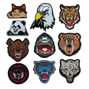 Custom Animal Embroidery Patches