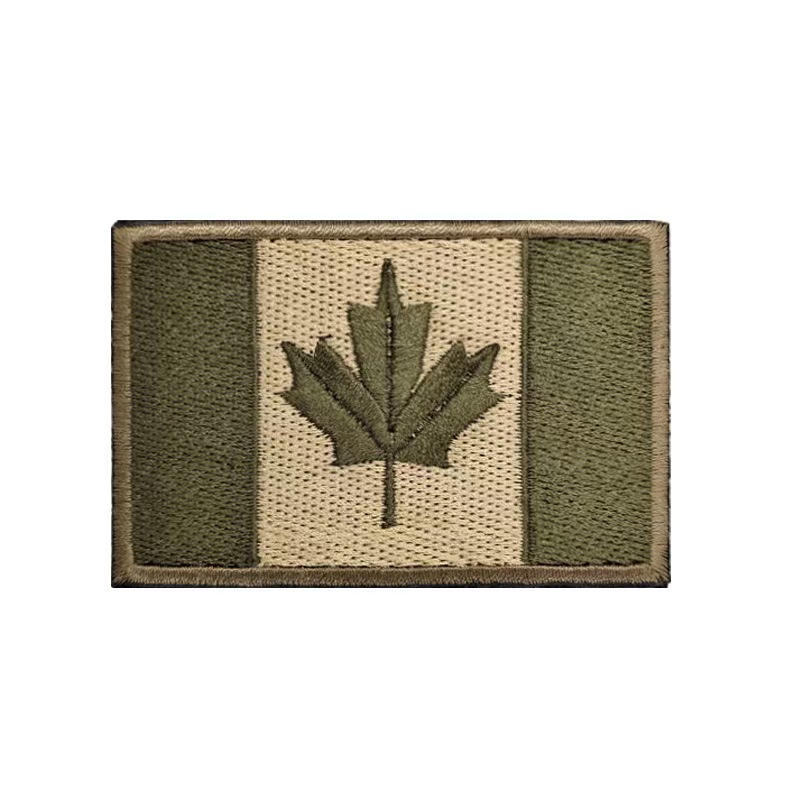 Custom Canada Flag Embroidery Patches - Image 5