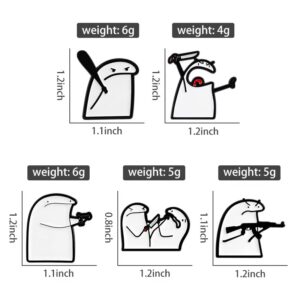 Custom Cute Angry Lapel Pin