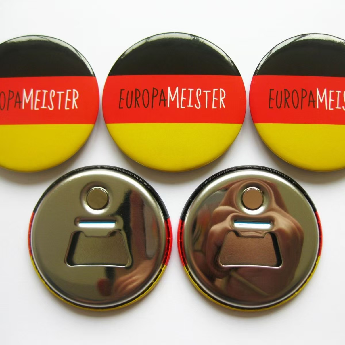 Bottle Opener Button Badge