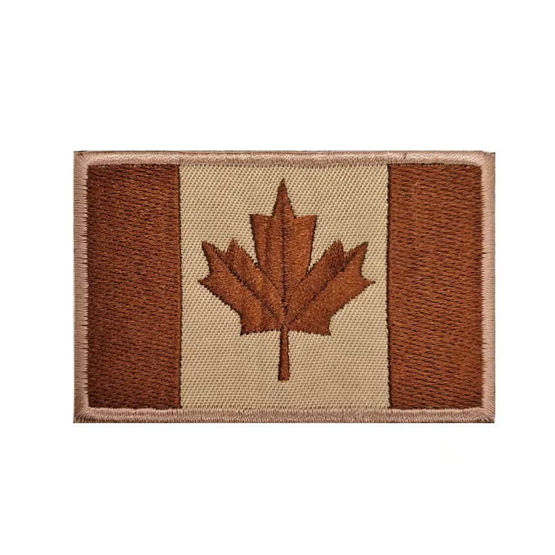 Custom Canada Flag Embroidery Patches - Image 4