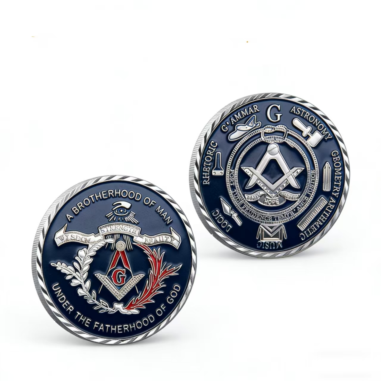 Custom 2D Challenge Coins