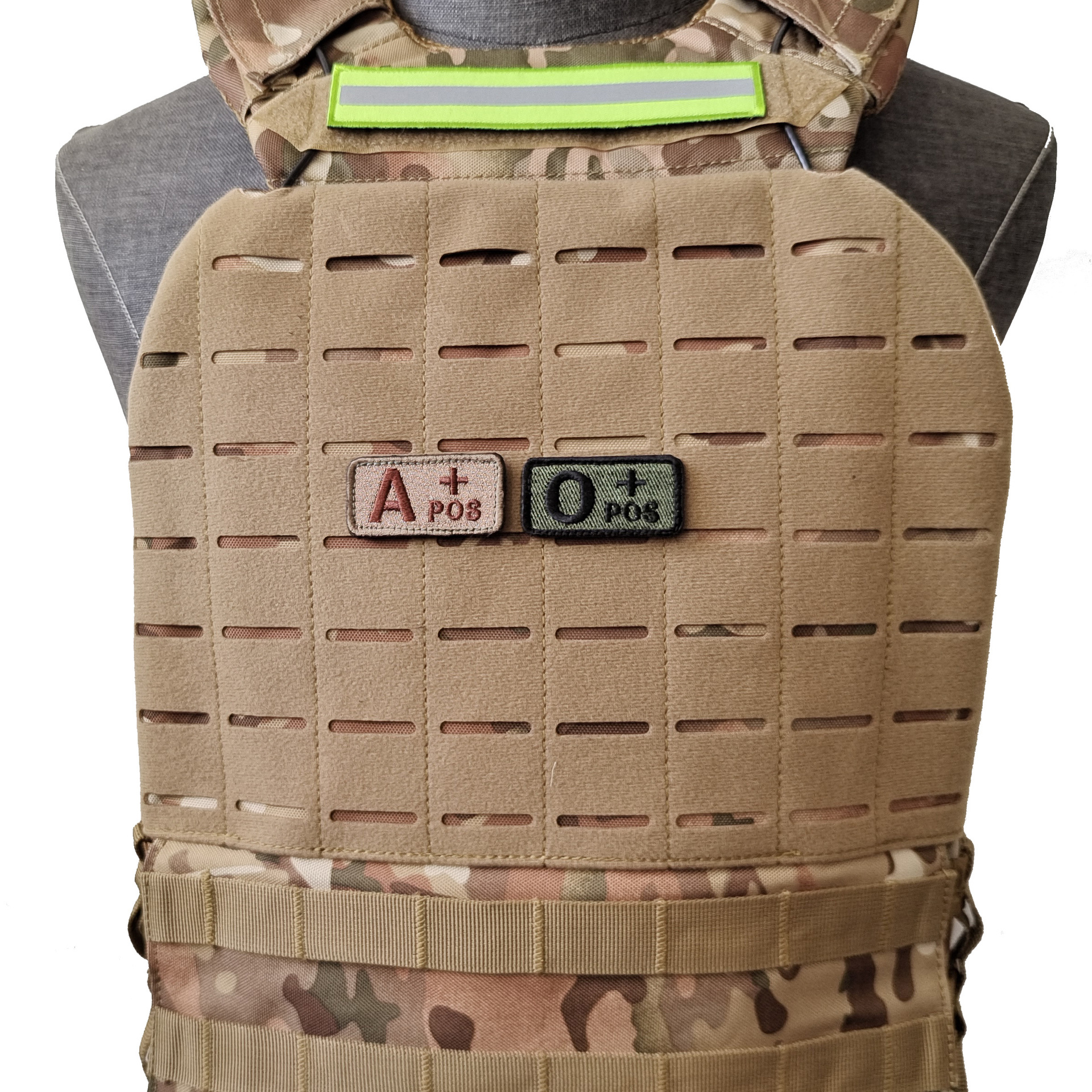 Custom Blood Type Embroidery Patches - Image 3