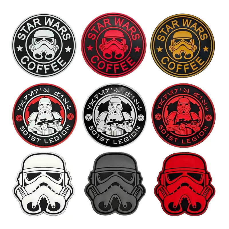 Custom Star Wars PVC Badge