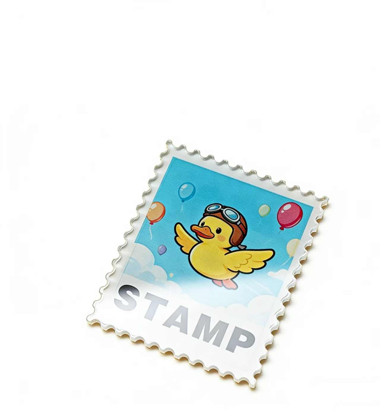 Acrylic Fridge Magnet - Stamp Series - Image 4