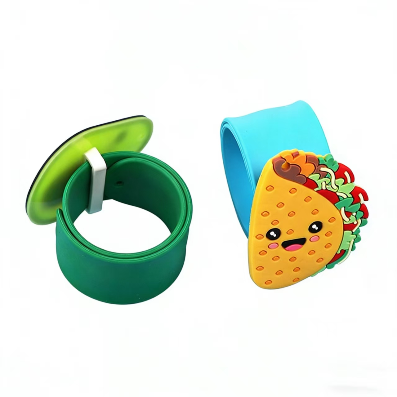 Custom Cute Food Slap Bracelets - Image 3
