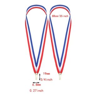 Medal Ribbon Polyester Flat Lanyard