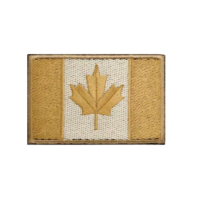 Custom Canada Flag Embroidery Patches - Image 3