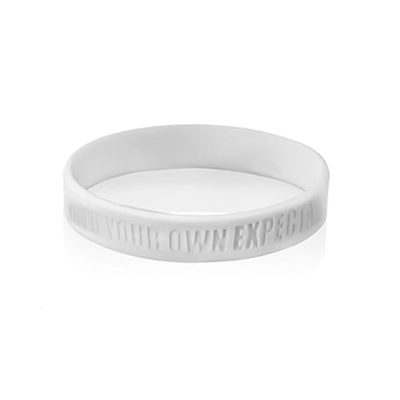 Custom Debossed Silicone Wristband - Image 3