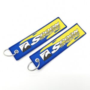 Woven&Embroidery keychain