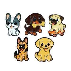 Dog Enamel Pins