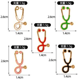 Stethoscope Enamel Pins