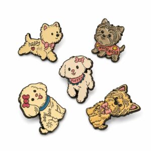 Dog Enamel Pins