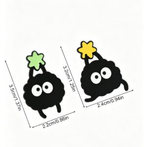 Little Coal Ball Enamel Pins
