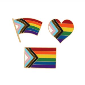 Rainbow Enamel Pins