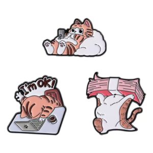 Cat Enamel Pins