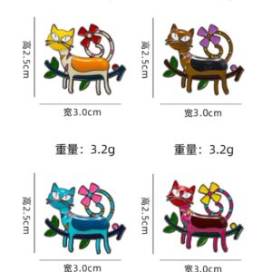 Cat Enamel Pins
