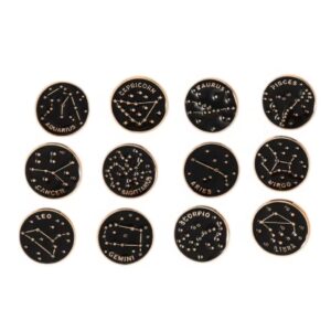 Zodiac Enamel Pins